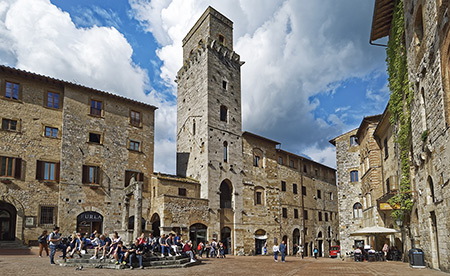 Ortskern von San Gimignano